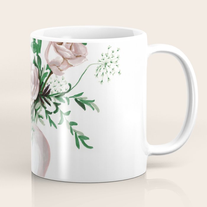 Floral Still Life Coffee Mug Gallery Image 1