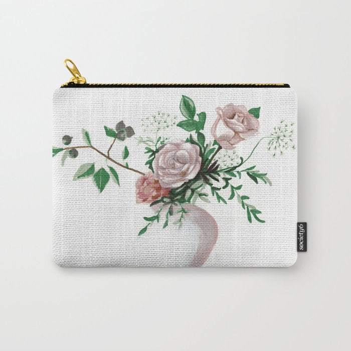 Floral Still Life Carry All Pouch Gallery Image 1