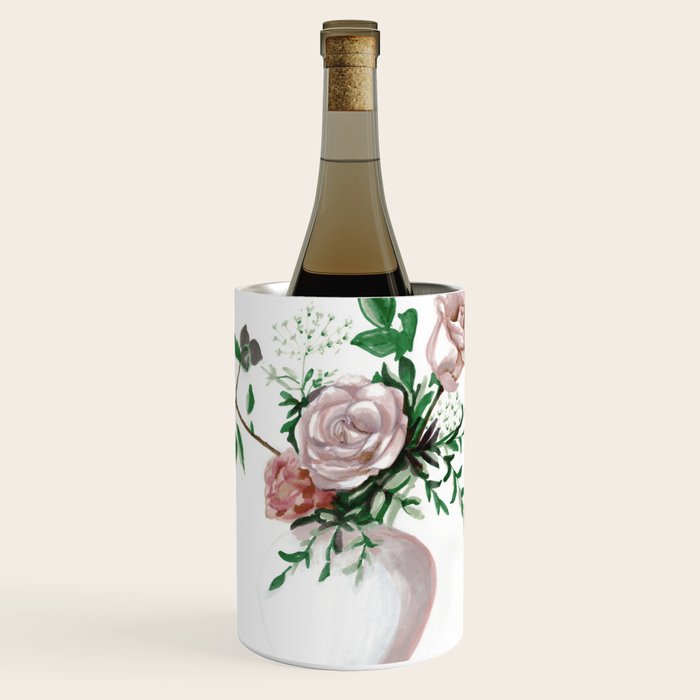 Floral Still Life Wine Chiller Gallery Image 1