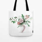 Floral Still Life Tote Bag Gallery Image 1