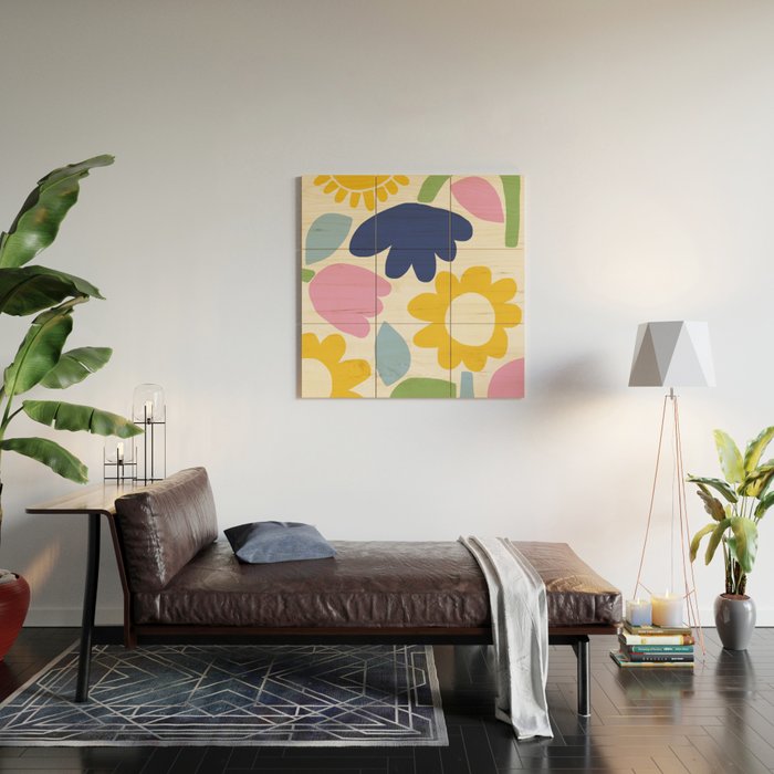Sunny Botanics Wood Wall Art Gallery Image 2