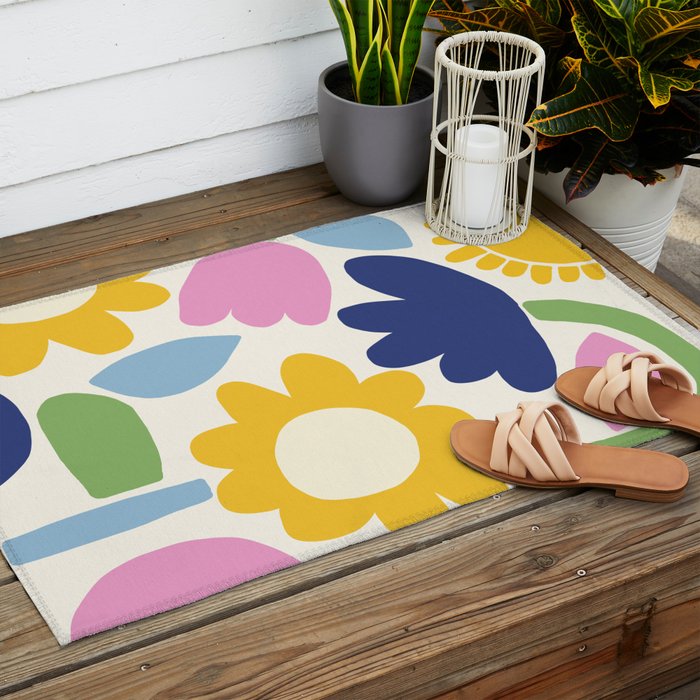 Sunny Botanics Outdoor Rug Gallery Image 2