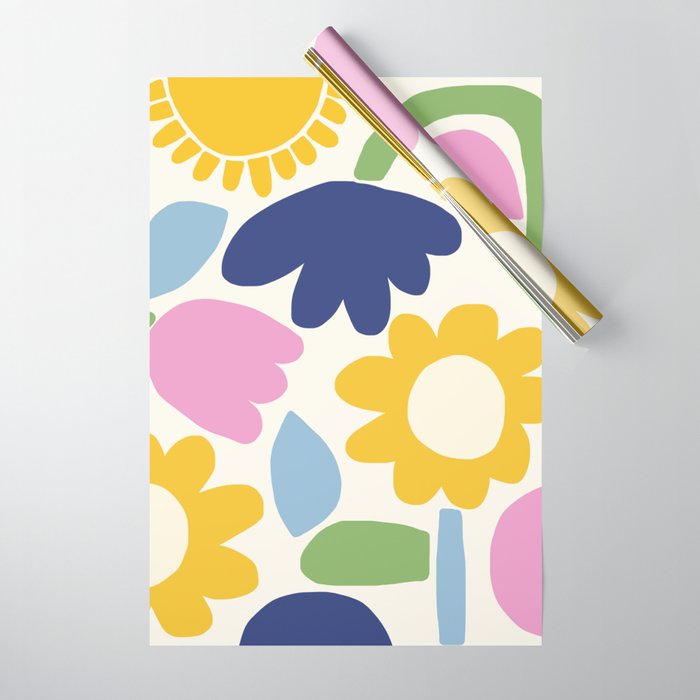 Sunny Botanics Wrapping Paper Gallery Image 1