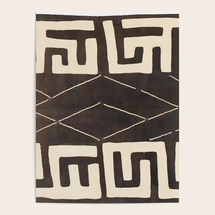 Kuba Congo Central African Wraparound Skirt Print 2 Poster Gallery Image 4