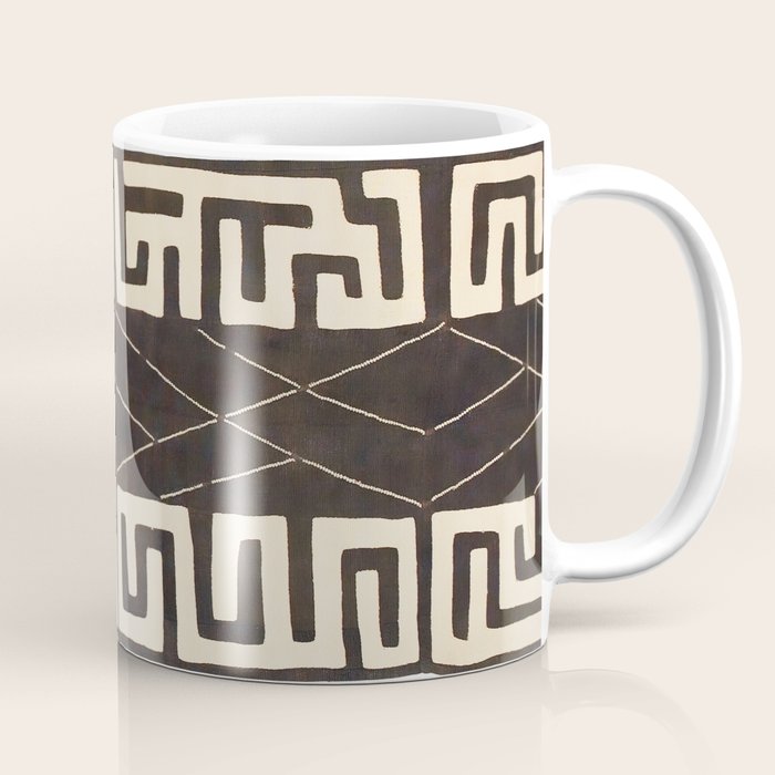 Kuba Congo Central African Wraparound Skirt Print 2 Coffee Mug Gallery Image 1