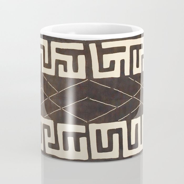 Kuba Congo Central African Wraparound Skirt Print 2 Coffee Mug Gallery Image 4