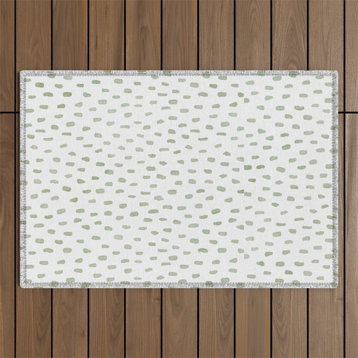 Sage Green Outdoor Rug Gallery Image 1