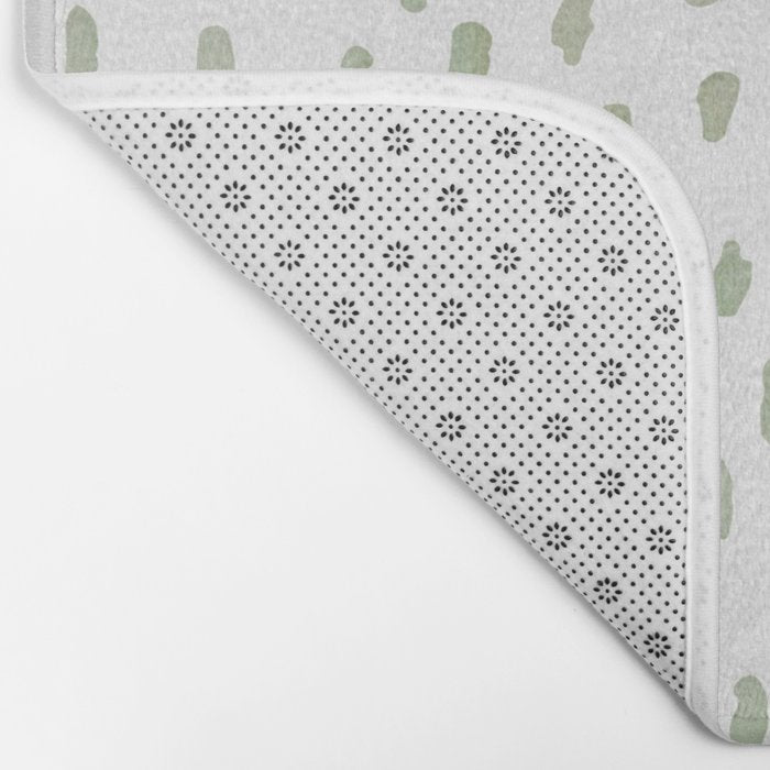 Sage Green Bath Mat Gallery Image 2