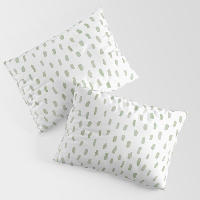 Sage Green Pillow Sham Gallery Image 1