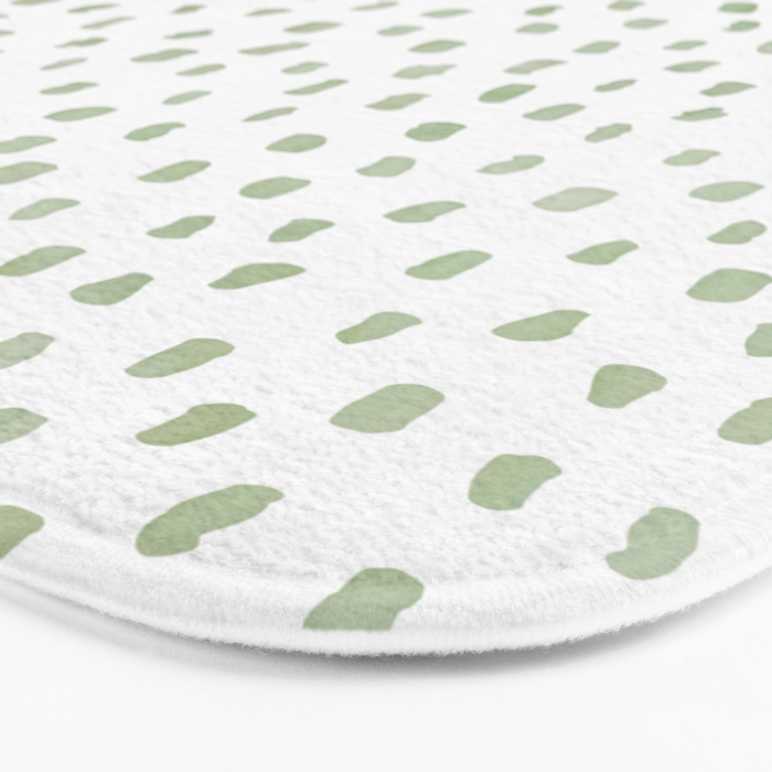 Sage Green Bath Mat Gallery Image 3