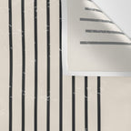 Yellow Lemon Square Stripes Mid Century Modern Minimalist Rothko Inspired Colourfield Stripes Wall Tapestry Gallery Image 3