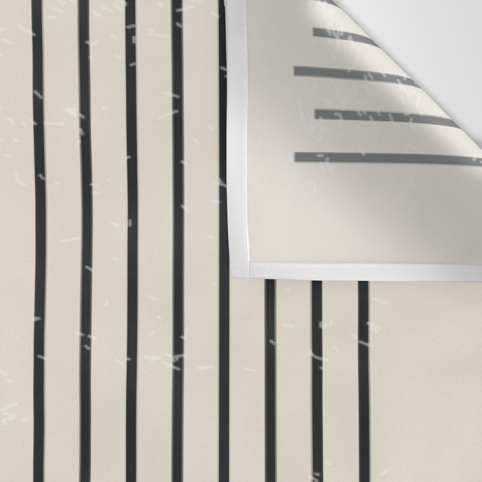 Yellow Lemon Square Stripes Mid Century Modern Minimalist Rothko Inspired Colourfield Stripes Wall Tapestry Gallery Image 3