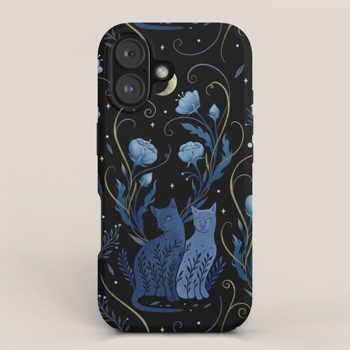 Two Cats iPhone Case Gallery Image 1