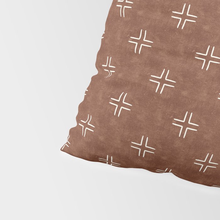 mudcloth crosses - brandywine Pillow Sham Gallery Image 4