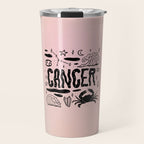 Celestial Cancer Travel Mug Gallery Image 1