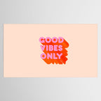 Good Vibes Only - Neon Colors Tablecloth Gallery Image 2