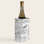 Buffalo White Map Wine Chiller Gallery Image 3
