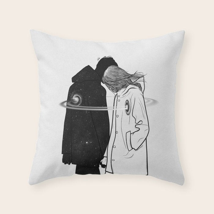 Lost and found. Throw Pillow Gallery Image 1