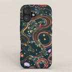 Mysterious Mushroom Forest III - Night iPhone Case Gallery Image 1