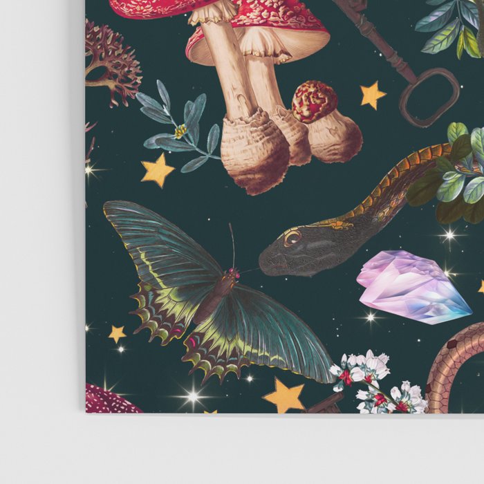 Mysterious Mushroom Forest III - Night Poster Gallery Image 3