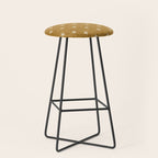 double cross on mustard  Stool Gallery Image 1