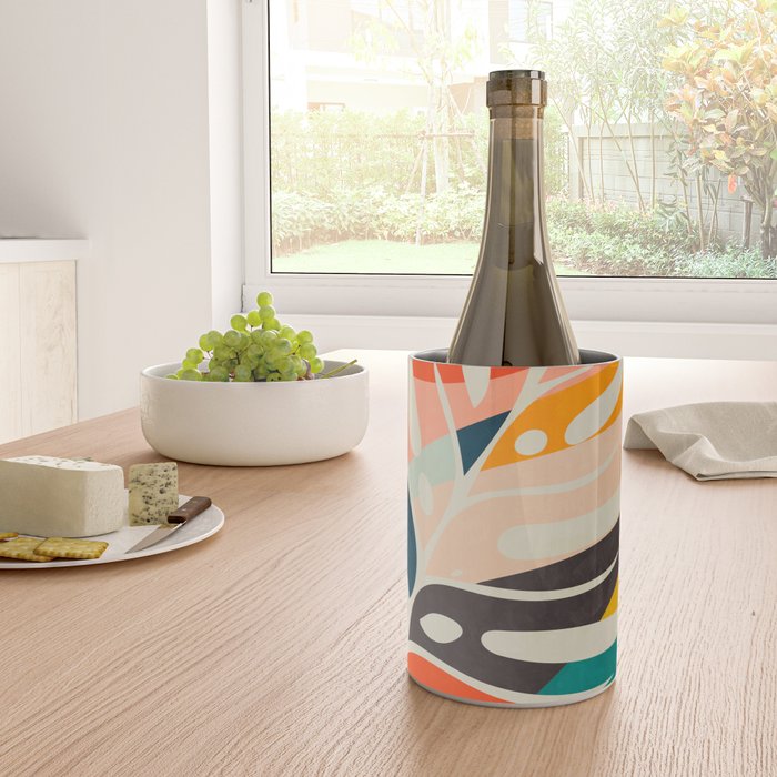 shape leaf modern mid century Wine Chiller Gallery Image 4