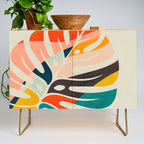 shape leaf modern mid century Credenza Gallery Image 1