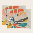 shape leaf modern mid century Placemat Gallery Image 1