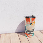 shape leaf modern mid century Travel Mug Gallery Image 4