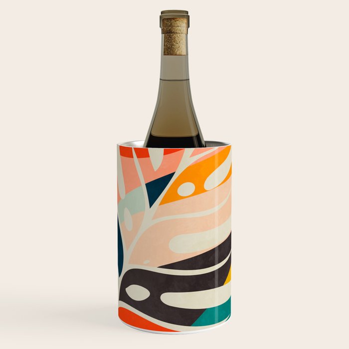 shape leaf modern mid century Wine Chiller Gallery Image 1