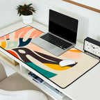 shape leaf modern mid century Desk Mat Gallery Image 2