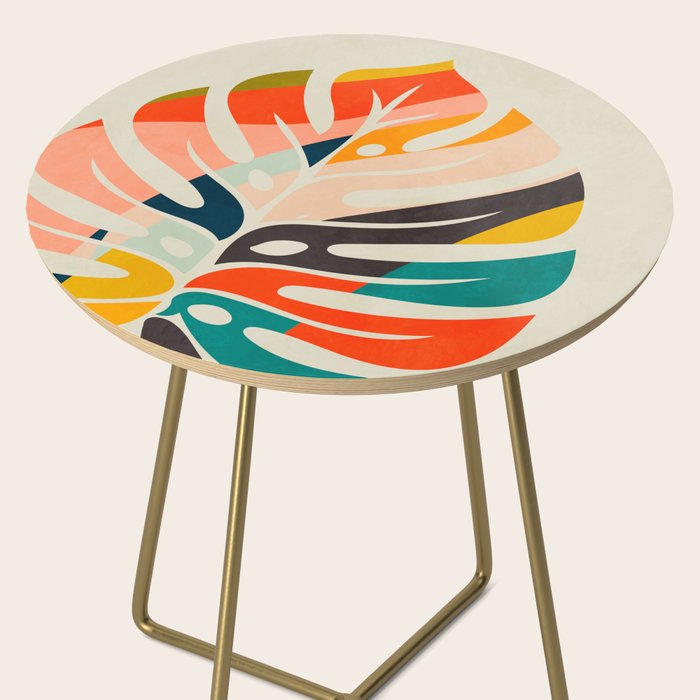 shape leaf modern mid century Side Table Gallery Image 2