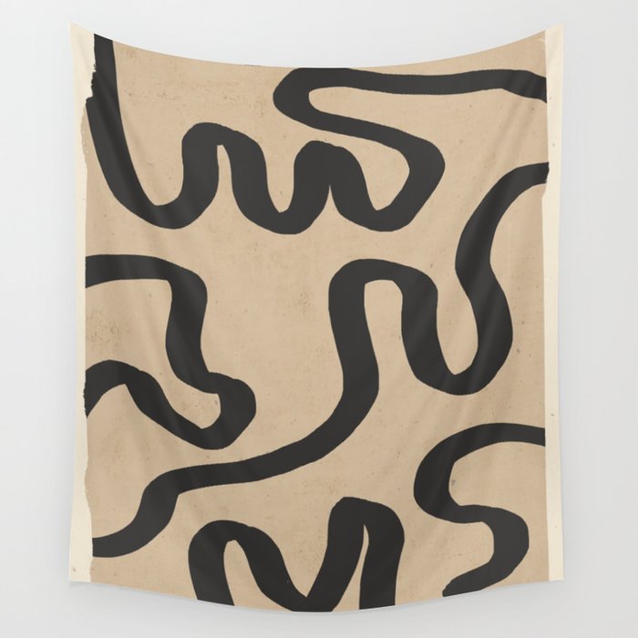 Organic Flow II Wall Tapestry Gallery Image 4