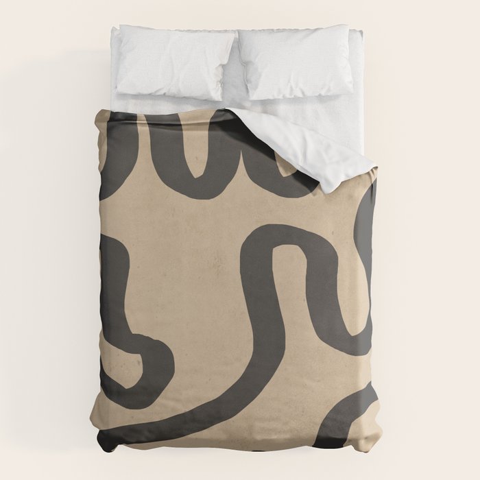 Organic Flow II Duvet Cover Gallery Image 6
