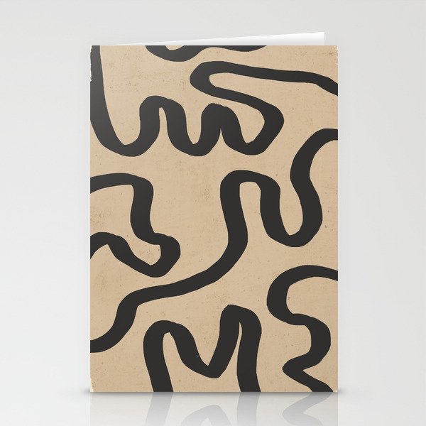 Organic Flow II Stationery Card Gallery Image 1