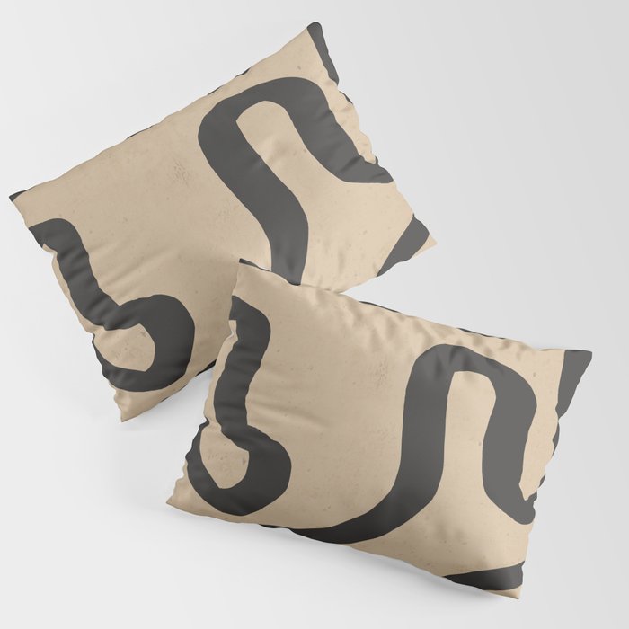 Organic Flow II Pillow Sham Gallery Image 1