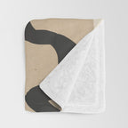 Organic Flow II Throw Blanket Gallery Image 3