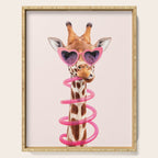 THIRSTY GIRAFFE Serving Tray Gallery Image 1