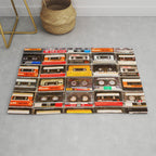 Something Nostalgic V - Music - Global Language #decor #society6 #buyart Rug Gallery Image 1