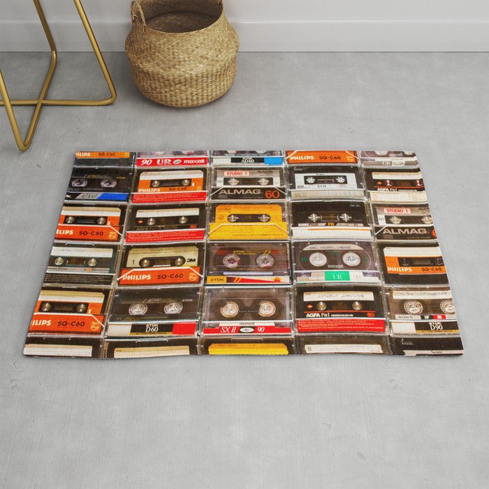 Something Nostalgic V - Music - Global Language #decor #society6 #buyart Rug Gallery Image 1