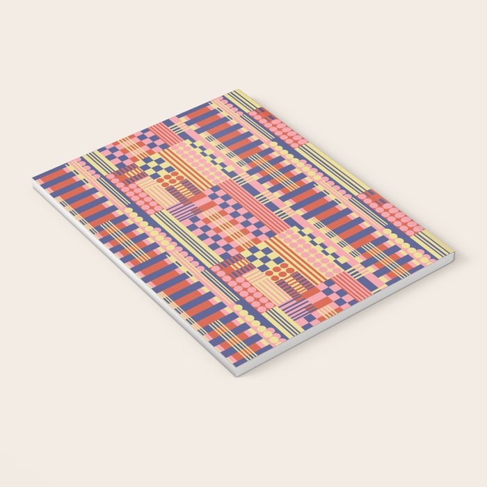 Geometric Composition Colorful Notebook Gallery Image 3