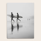 Surf Shadows - Monochrome Ocean Photography Notebook Gallery Image 4
