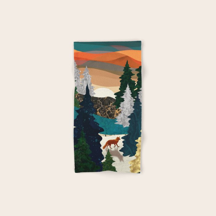 Amber Fox Bath Towel Gallery Image 1