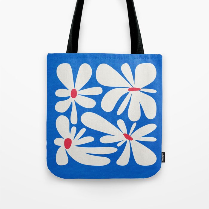 Bloom: Cobalt Blue Matisse Color Series 02 Tote Bag Gallery Image 1