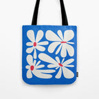 Bloom: Cobalt Blue Matisse Color Series 02 Tote Bag Gallery Image 1