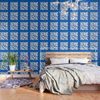 Bloom: Cobalt Blue Matisse Color Series 02 Wallpaper Gallery Image 3