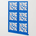 Bloom: Cobalt Blue Matisse Color Series 02 Wallpaper Gallery Image 2