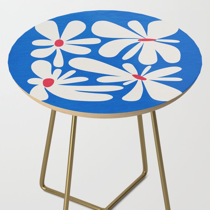 Bloom: Cobalt Blue Matisse Color Series 02 Side Table Gallery Image 2