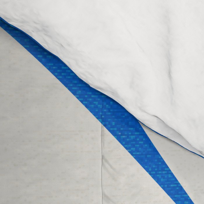 Bloom: Cobalt Blue Matisse Color Series 02 Comforter Gallery Image 4