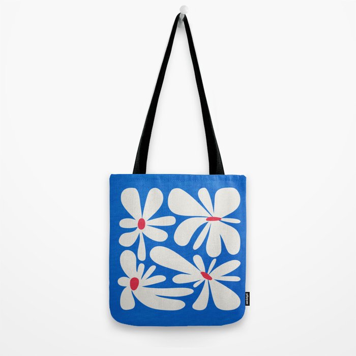 Bloom: Cobalt Blue Matisse Color Series 02 Tote Bag Gallery Image 2